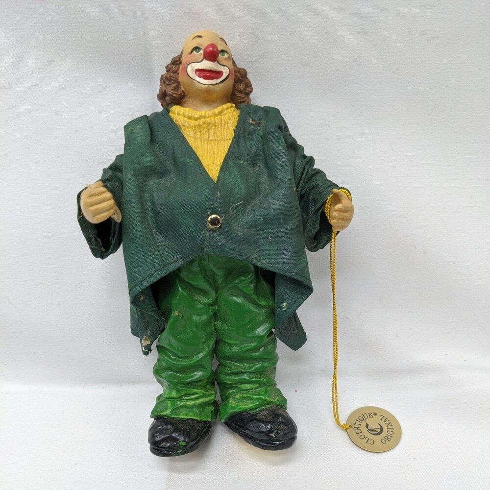 Vintage 1990s 6" Possible Dreams Clothique Original Clown